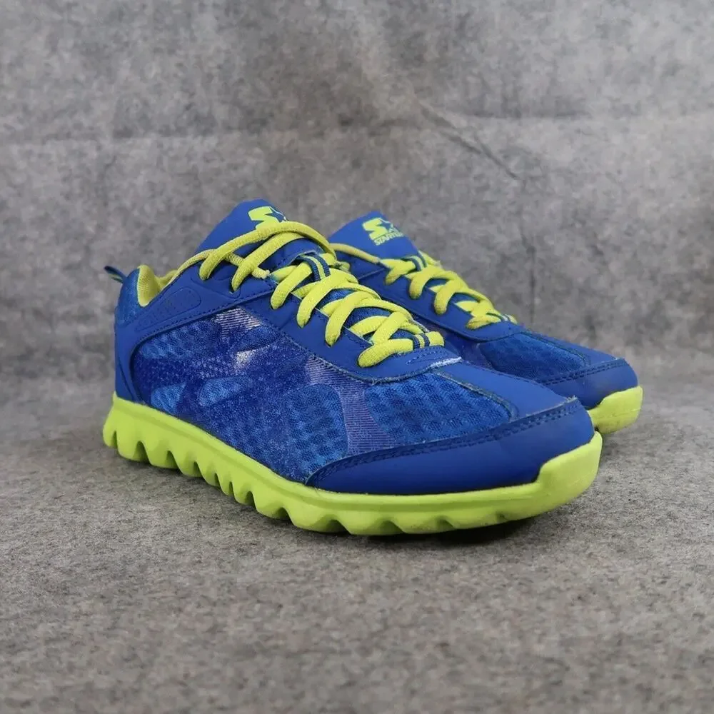 Starter Shoes Mens 8 Athletic Trainers Running Active Comfort Blue Green Sneaker
